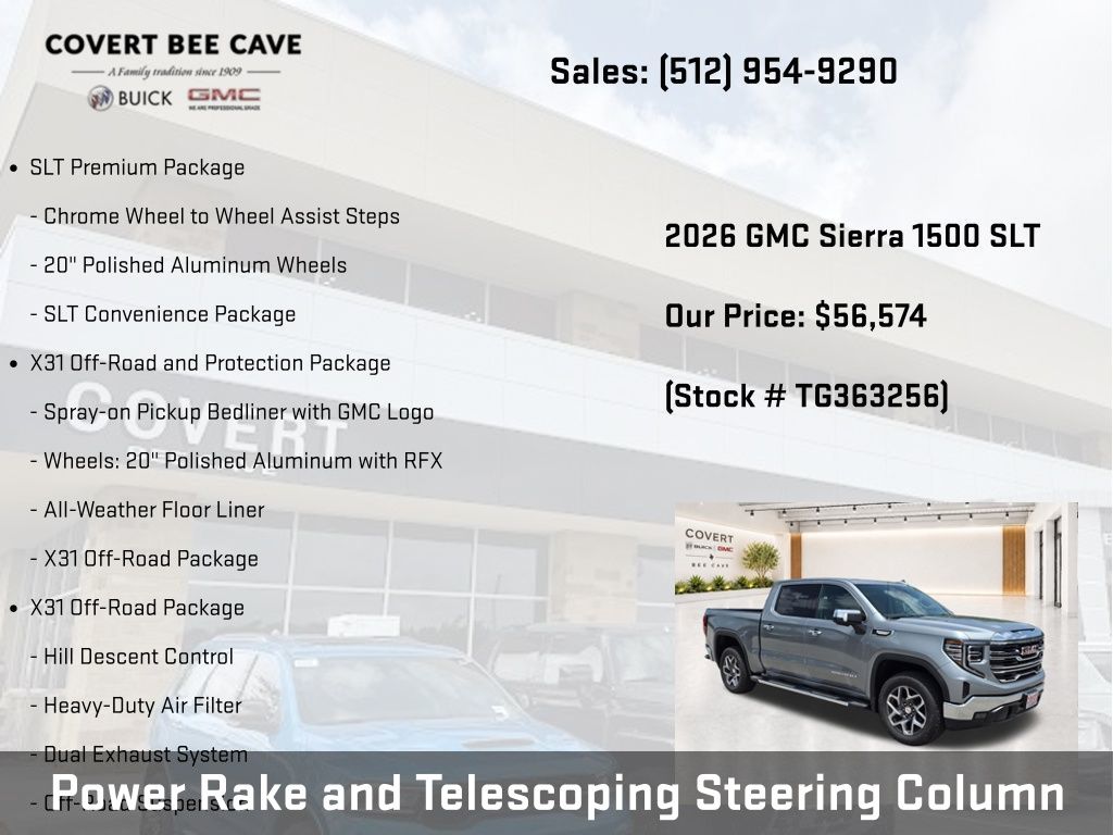 New 2026 Silver GMC SLT image 30