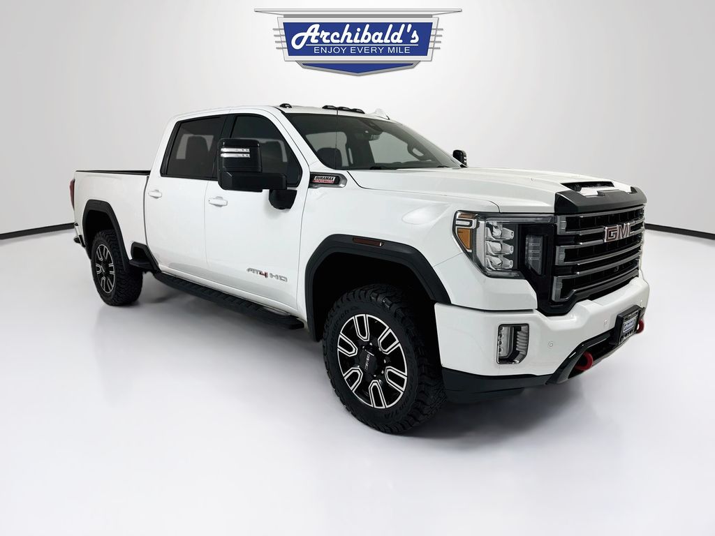 Summit White 2022 GMC Sierra 3500HD Pickup Truck Four-Wheel Drive Automatic