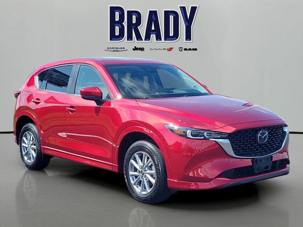 Soul Red Crystal Metallic 2025 Mazda CX-5 2.5 S Preferred AWD SUV / Crossover All-Wheel Drive 6-Speed Automatic