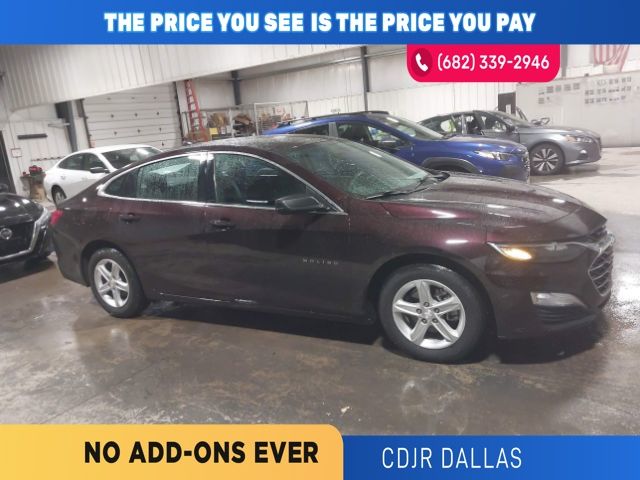 Black Cherry Metallic 2020 Chevrolet Malibu Sedan Front-Wheel Drive Continuously Variable Transmission