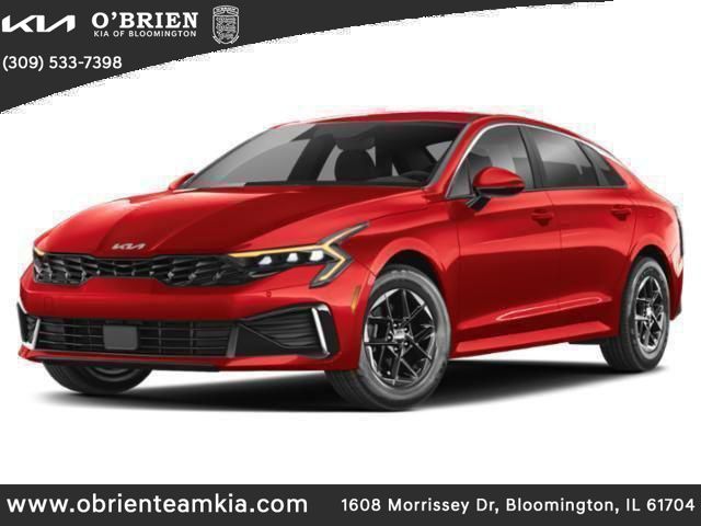 Snow White Pearl 2026 Kia K5 LXS FWD Sedan Front-Wheel Drive 8-Speed Automatic