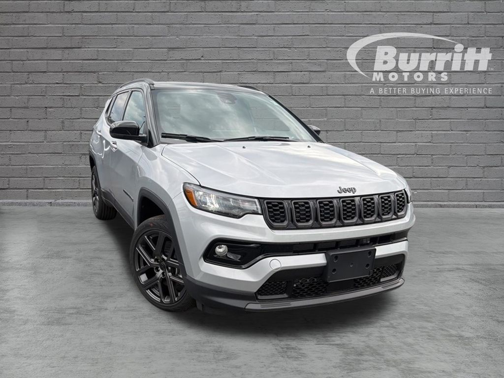 Silver Zynith Metallic Clearcoat 2026 Jeep Compass SUV / Crossover Four-Wheel Drive 8-Speed Automatic