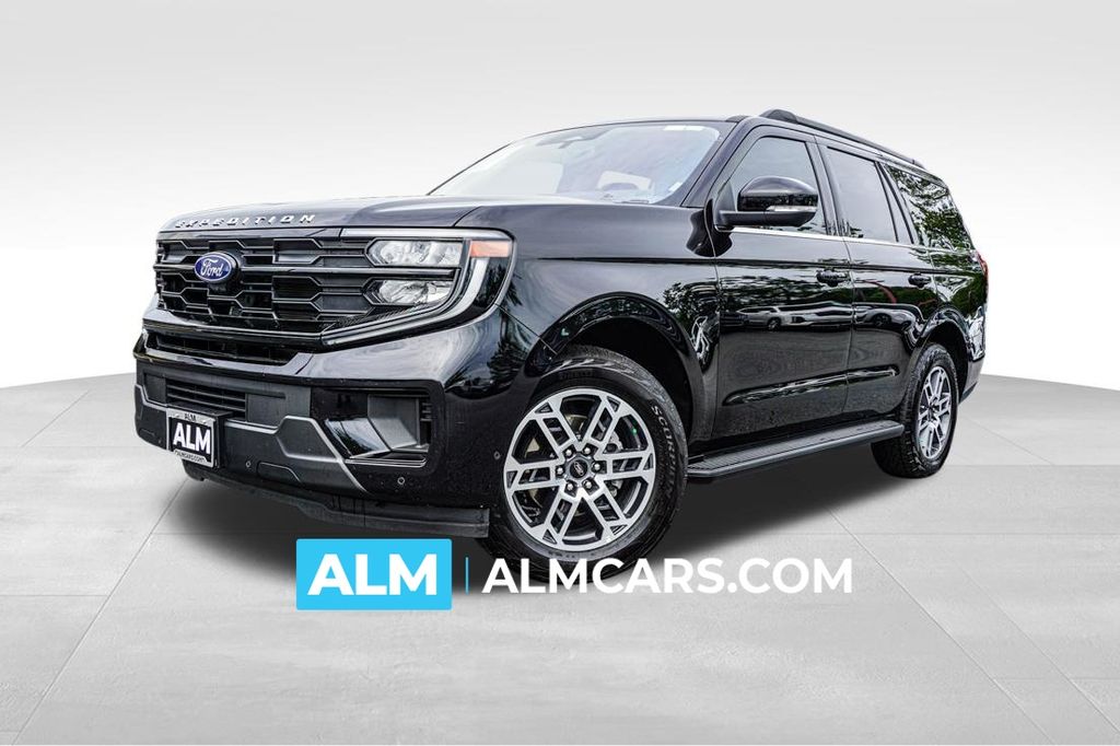 Black Metallic 2025 Ford Expedition SUV / Crossover Four-Wheel Drive Automatic