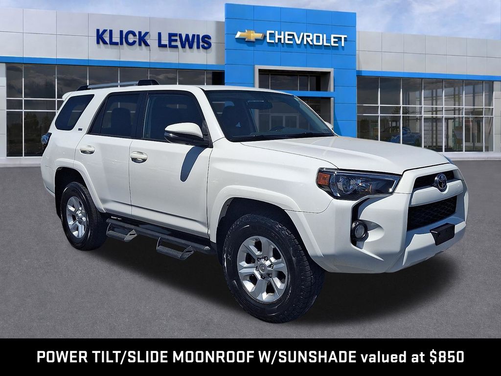 2019 Toyota 4Runner SR5 Premium White at Carlisle Cadillac Buick GMC
