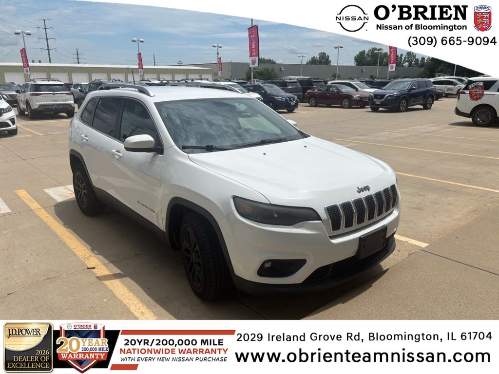 Bright White Clearcoat 2019 Jeep Cherokee SUV / Crossover Front-Wheel Drive 9-Speed Automatic