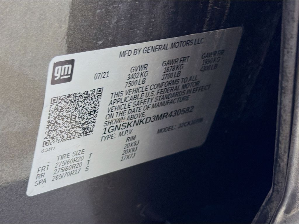 Used 2021 Chevrolet Tahoe SUV