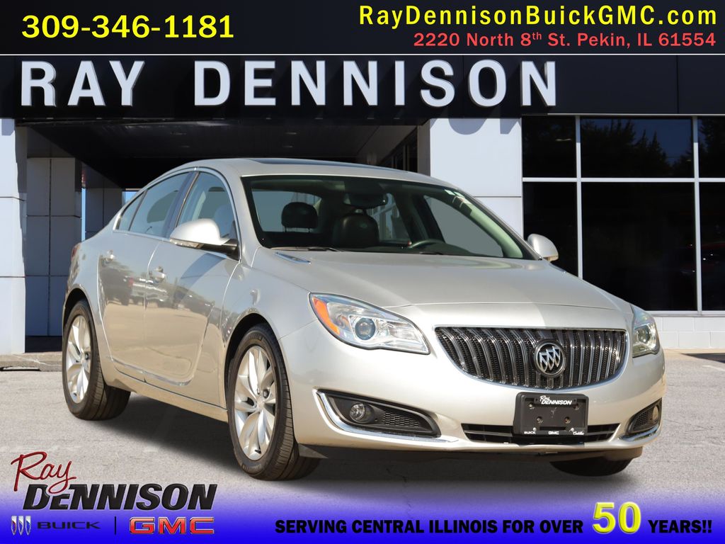 2015 Buick Regal Plata (Quicksilver Metallic) Sedán Tracción delantera 6 velocidades Automática