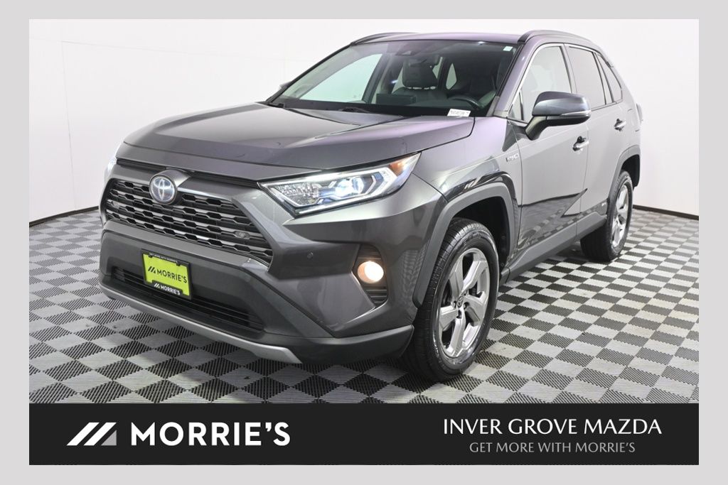 Magnetic Gray Metallic 2021 Toyota RAV4 Hybrid SUV / Crossover All-Wheel Drive Continuously Variable Transmission