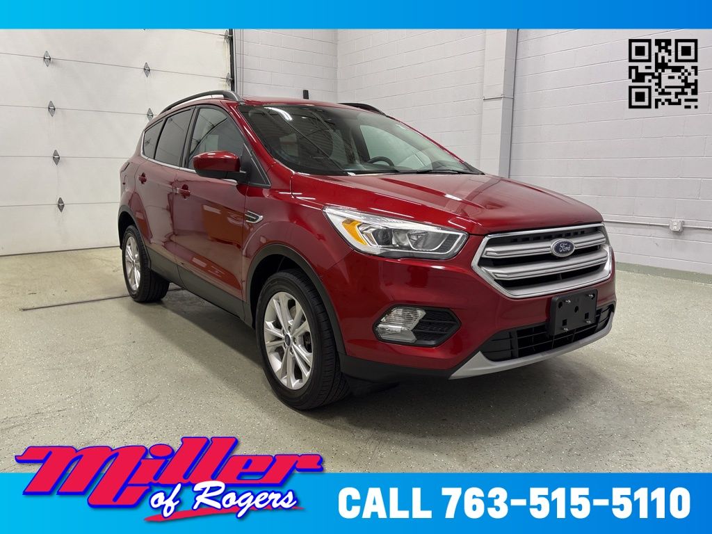 Ruby Red Metallic 2019 Ford Escape SEL AWD SUV / Crossover All-Wheel Drive 6-Speed Automatic