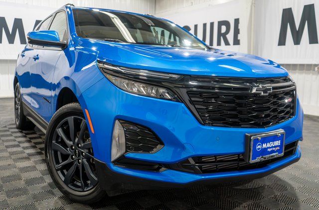 Riptide Blue Metallic 2024 Chevrolet Equinox RS with 1RS AWD SUV / Crossover Four-Wheel Drive 6-Speed Automatic Overdrive
