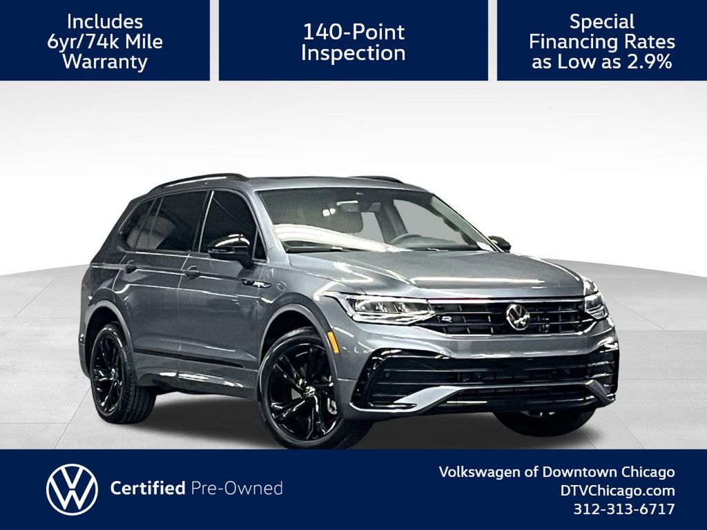 2024 Volkswagen Tiguan 2.0T SE R-Line Black