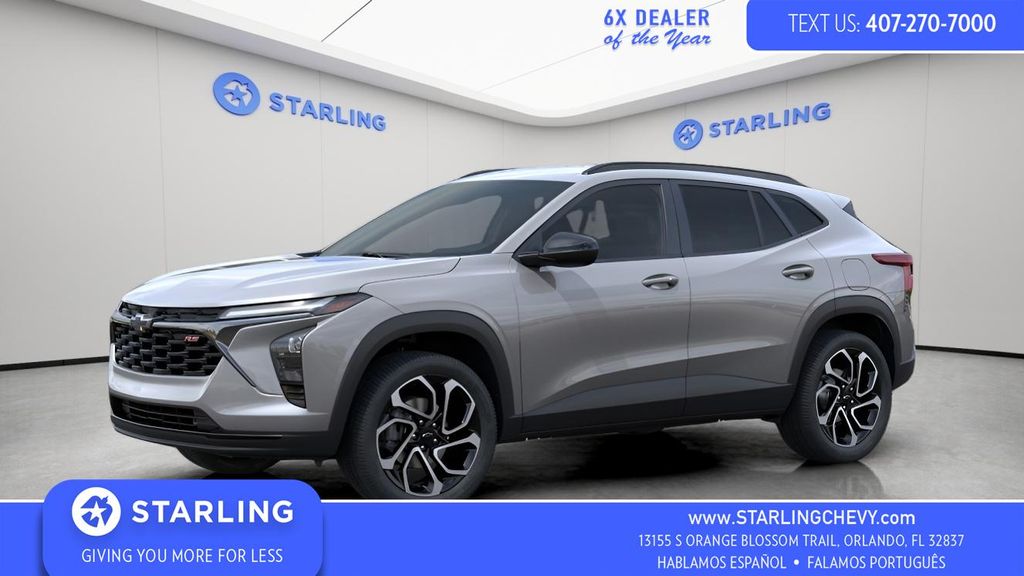 Sterling Gray Metallic 2026 Chevrolet Trax SUV / Crossover Front-Wheel Drive 6-Speed Automatic