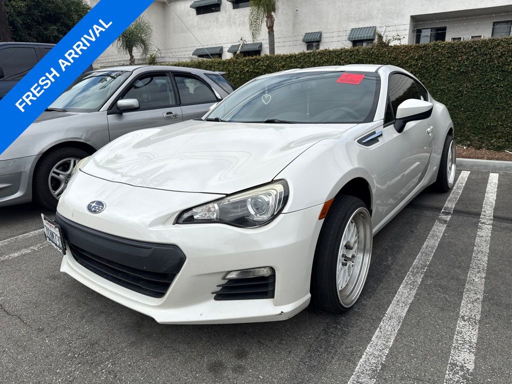 Crystal White Pearl 2015 Subaru BRZ Coupe Rear-Wheel Drive 6-Speed Manual