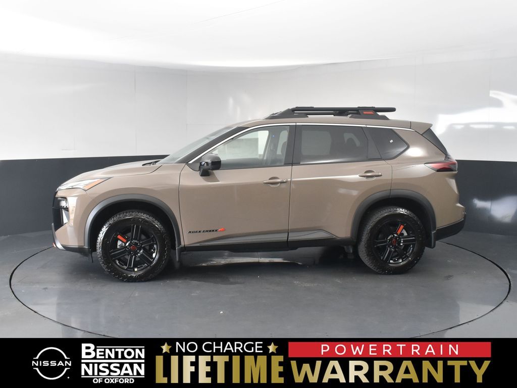 Baja Storm Metallic 2025 Nissan Rogue SUV / Crossover All-Wheel Drive Continuously Variable Transmission