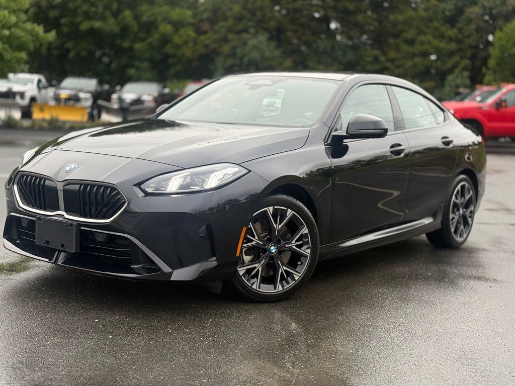 Black Sapphire Metallic 2026 BMW 2 Series Sedan All-Wheel Drive 7-Speed Automatic