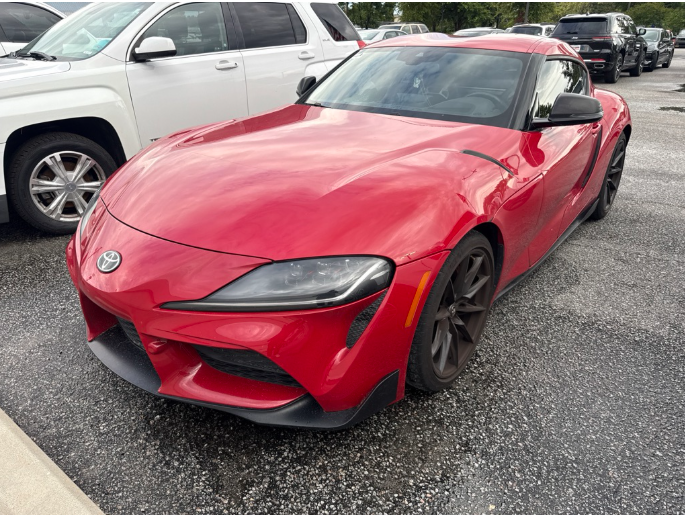 Red 2024 Toyota Supra Coupe Rear-Wheel Drive 8-Speed Automatic