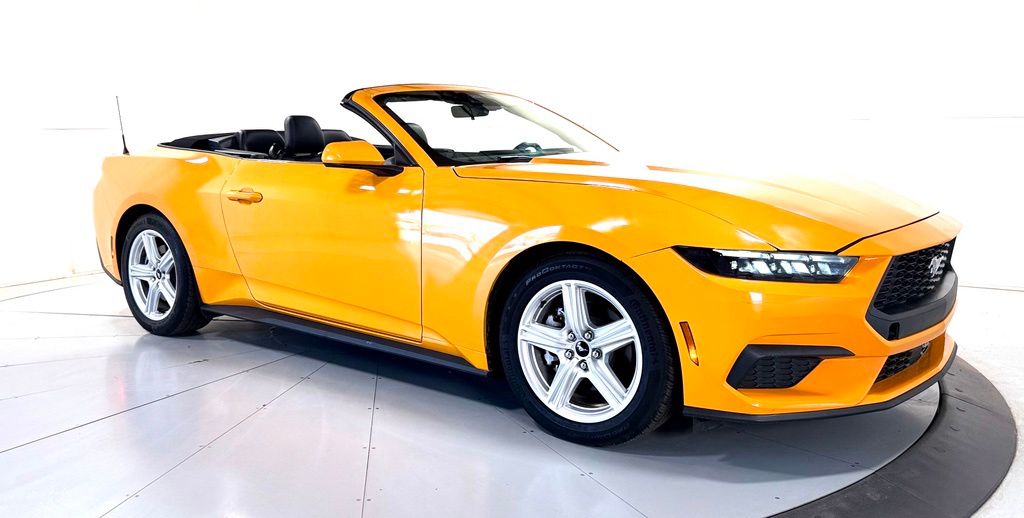 Orange Fury Metallic Tri-Coat 2026 Ford Mustang Convertible Rear-Wheel Drive Automatic