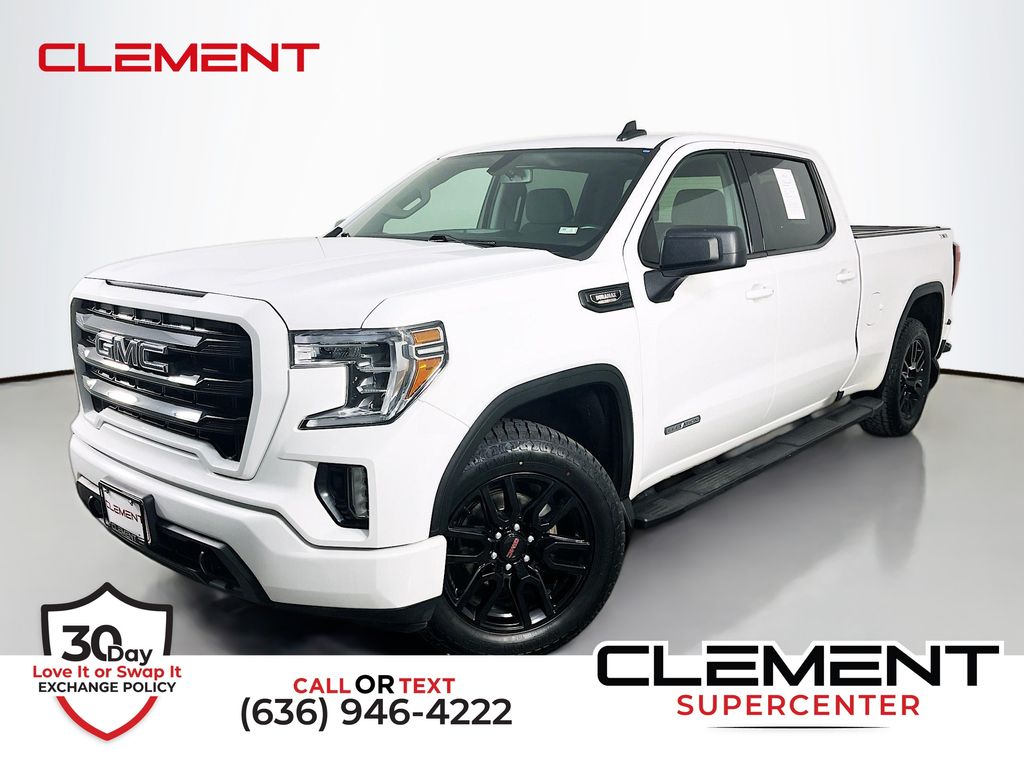 Summit White 2021 GMC Sierra 1500 Pickup Truck Four-Wheel Drive Automatic