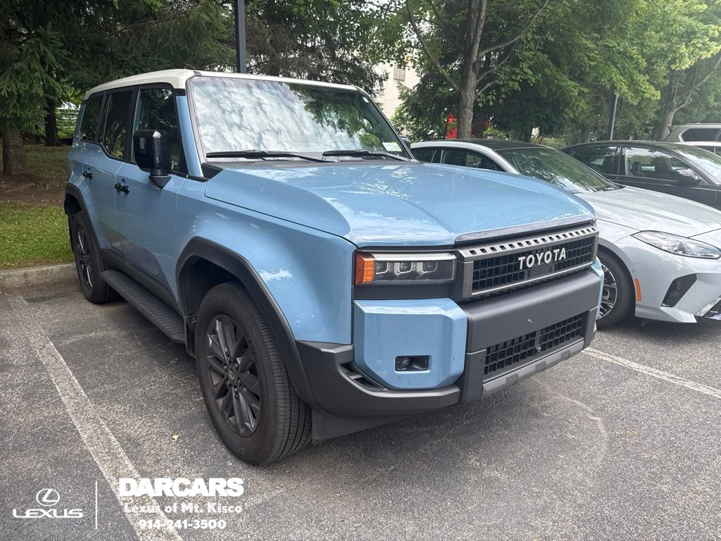 Heritage Blue/Gray Scape 2025 Toyota Land Cruiser SUV / Crossover Four-Wheel Drive 8-Speed Automatic
