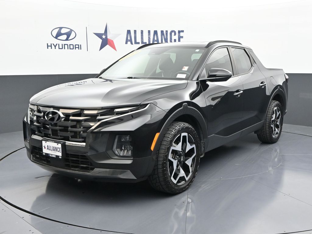 Phantom Black 2022 Hyundai Santa Cruz Pickup Truck All-Wheel Drive Automatic