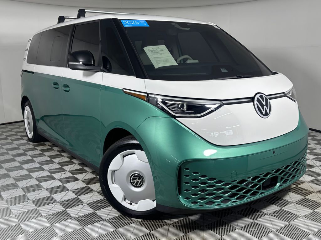 Green 2025 Volkswagen ID.Buzz Minivan Rear-Wheel Drive Automatic