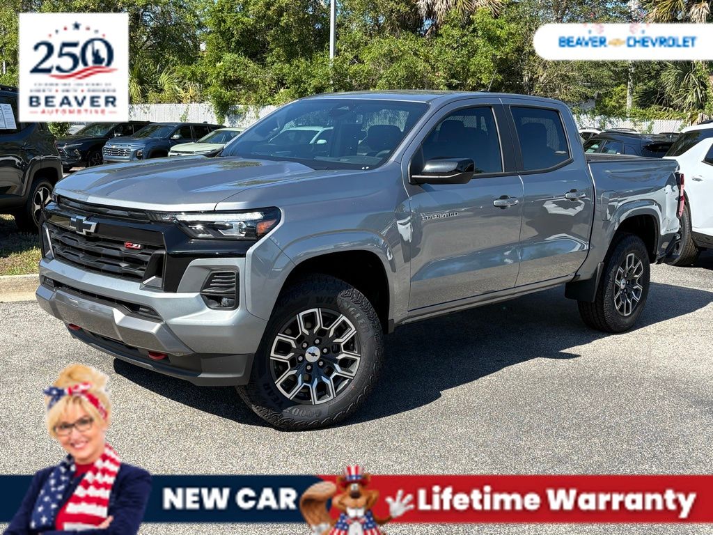 Sterling Gray Metallic 2026 Chevrolet Colorado Pickup Truck Four-Wheel Drive 8-Speed Automatic