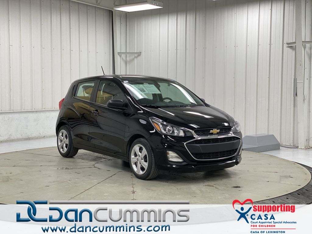Mosaic Black Metallic 2020 Chevrolet Spark LS FWD Hatchback Front-Wheel Drive Continuously Variable Transmission