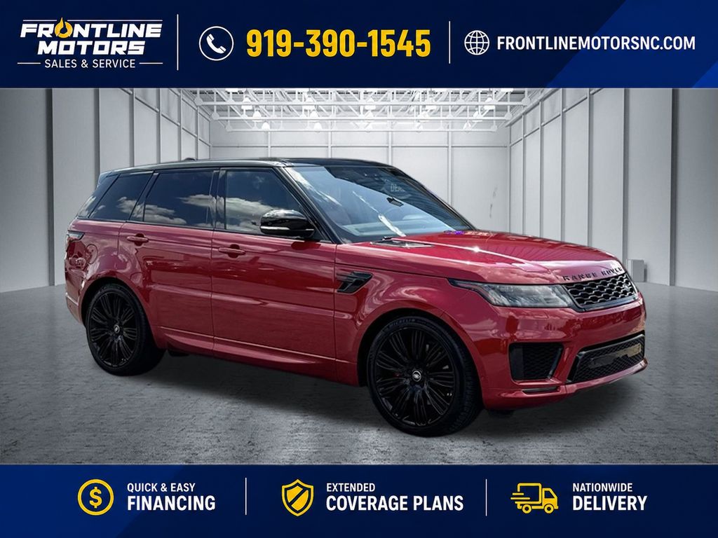 Firenze Red Metallic 2019 Land Rover Range Rover Sport SUV / Crossover All-Wheel Drive 8-Speed Automatic