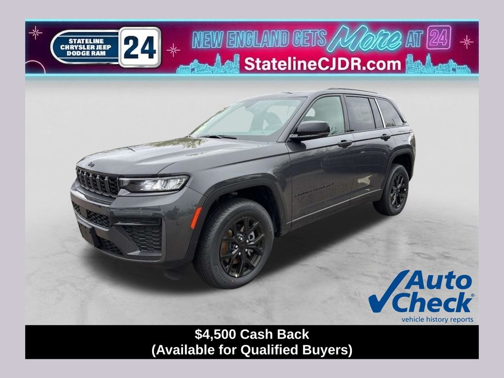Baltic Gray Metallic Clearcoat 2026 Jeep Grand Cherokee SUV / Crossover Four-Wheel Drive 8-Speed Automatic