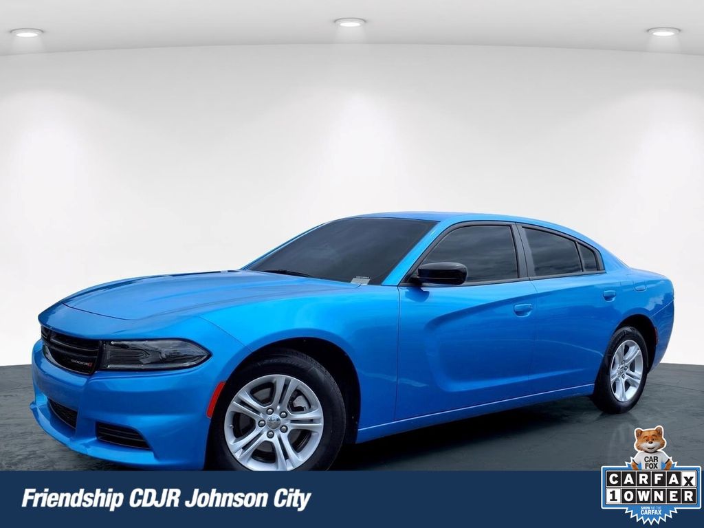 B5 Blue Pearlcoat 2023 Dodge Charger Sedan Rear-Wheel Drive 8-Speed Automatic