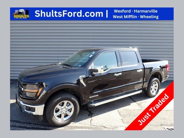 Black Metallic 2025 Ford F-150 Pickup Truck Four-Wheel Drive Automatic
