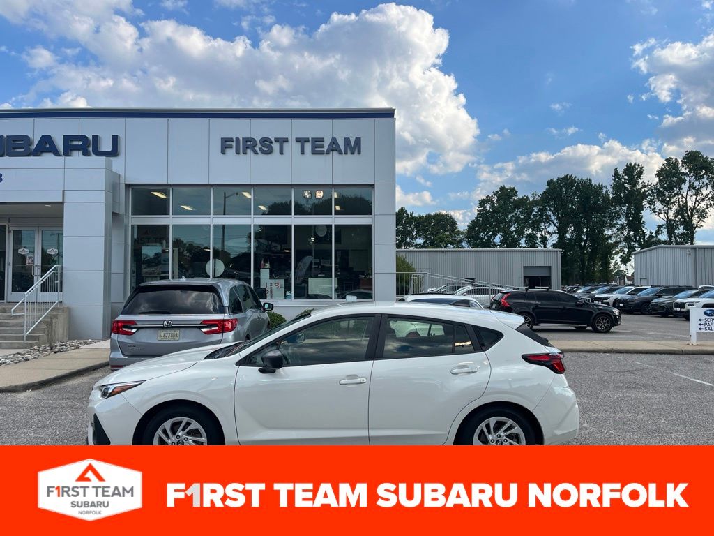 White 2024 Subaru Impreza Wagon All-Wheel Drive Continuously Variable Transmission