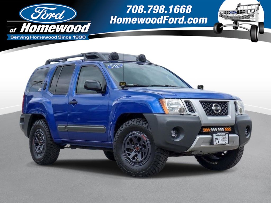 Blue Metallic 2015 Nissan Xterra SUV / Crossover 5-Speed Automatic