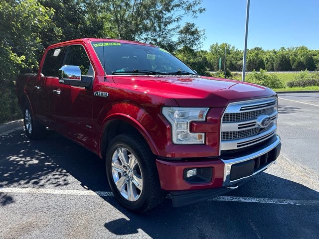 Ruby Red Metallic 2017 Ford F-150 Pickup Truck Four-Wheel Drive Automatic