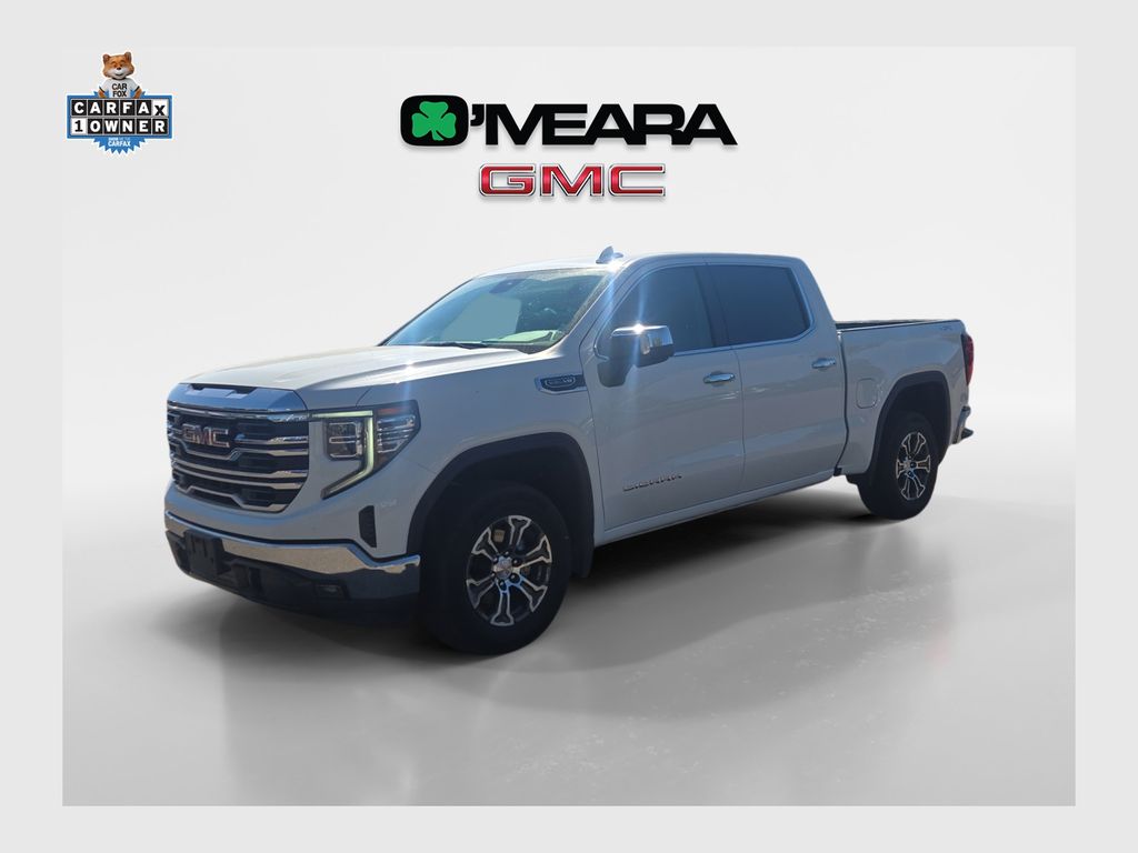 Summit White 2025 GMC Sierra 1500 Pickup Truck Four-Wheel Drive Automatic