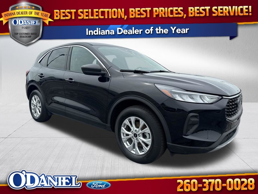 Black Metallic 2024 Ford Escape SUV / Crossover All-Wheel Drive 8-Speed Automatic