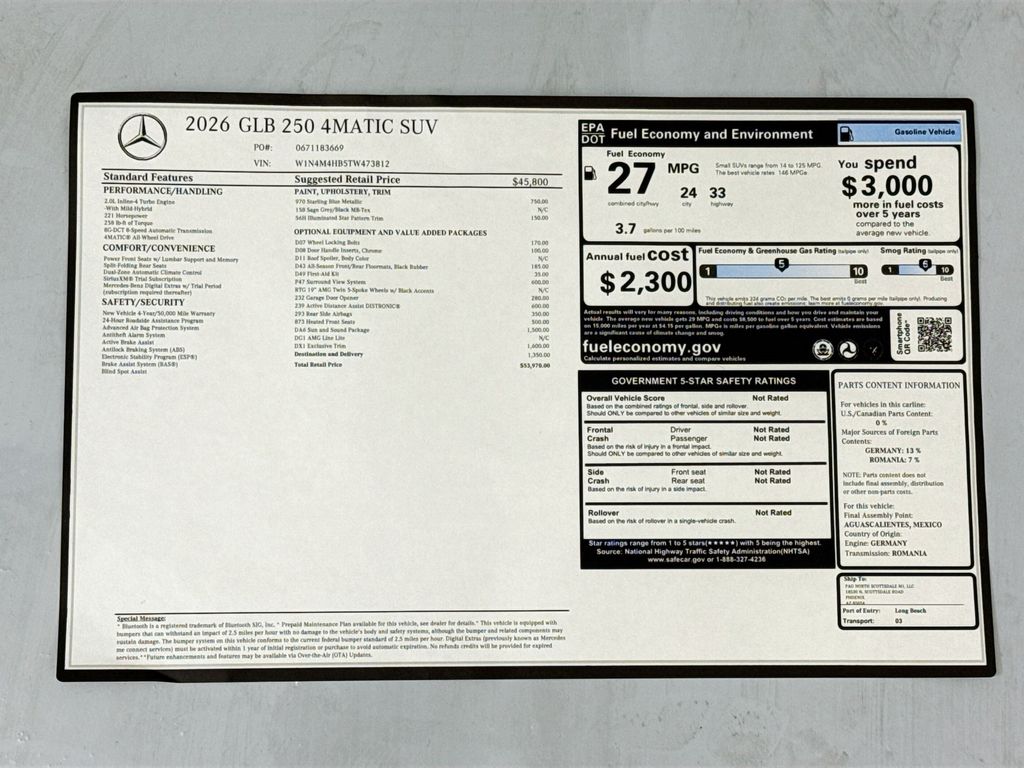 Thumbnail: 2026 Mercedes-Benz GLB - 9