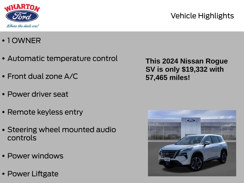 2024 Nissan Rogue SV - 4
