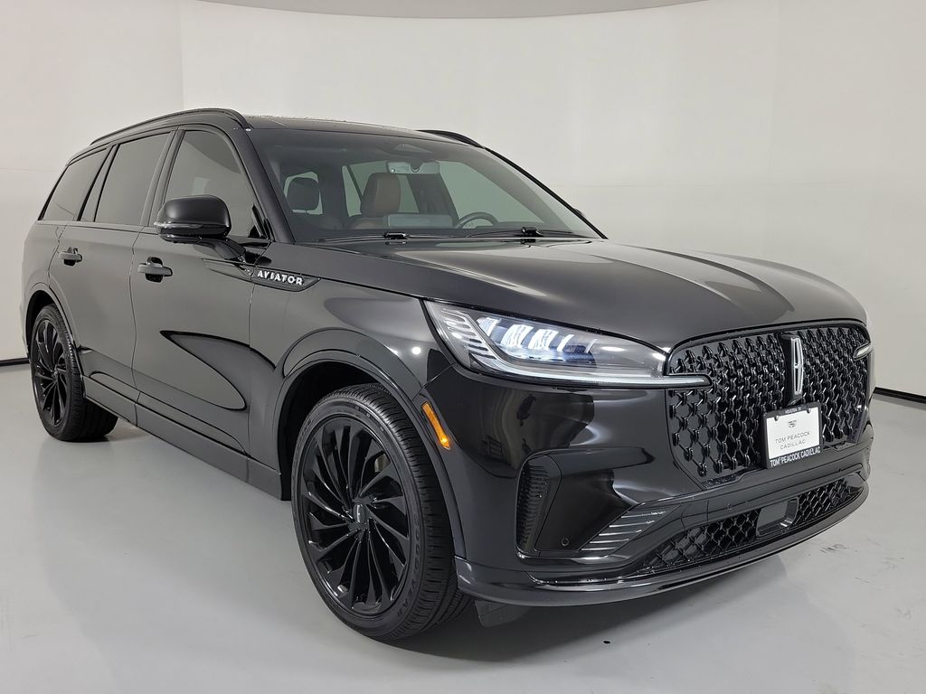 Black Metallic 2025 Lincoln Aviator Reserve RWD SUV / Crossover Rear-Wheel Drive Automatic