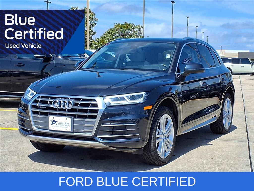 Moonlight Blue 2018 Audi Q5 2.0 TFSI quattro Premium Plus SUV / Crossover All-Wheel Drive 7-Speed Automatic