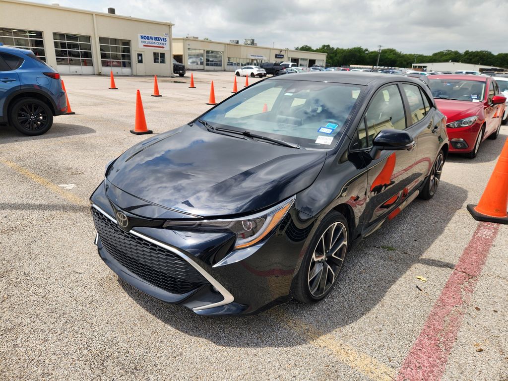 Midnight Black Metallic 2021 Toyota Corolla Hatchback XSE FWD Hatchback Front-Wheel Drive 6-Speed Manual
