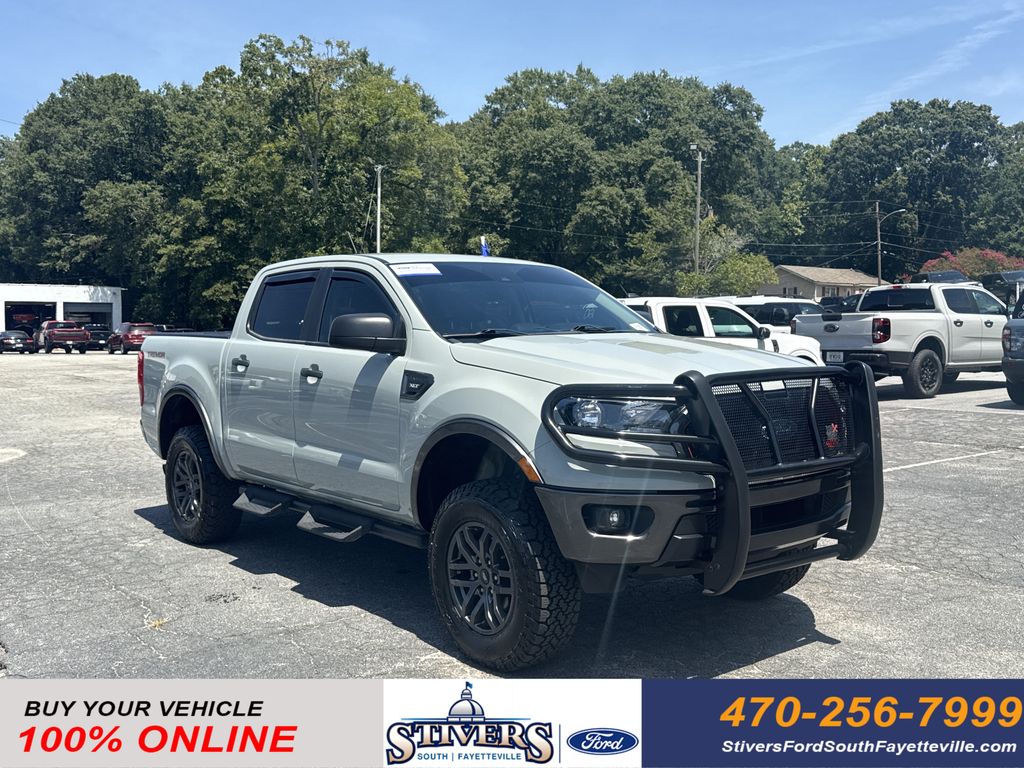 Cactus Gray 2023 Ford Ranger Pickup Truck Four-Wheel Drive Automatic