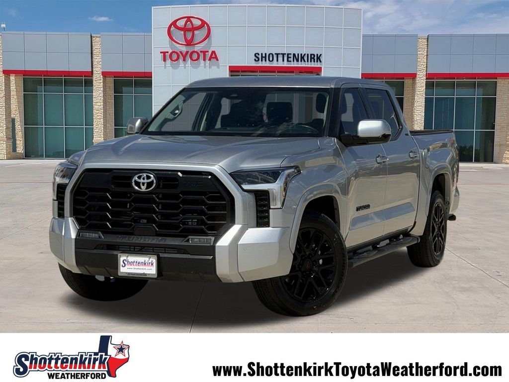 Celestial Silver Metallic 2024 Toyota Tundra Pickup Truck Four-Wheel Drive Automatic
