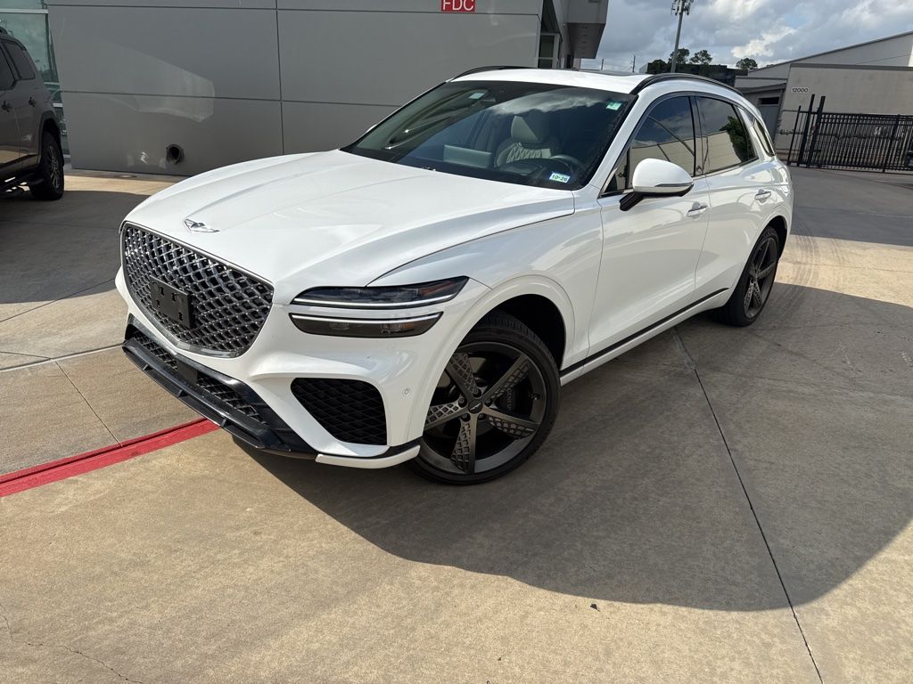 2024 Genesis GV70 3.5T Sport White at Genesis of Spring