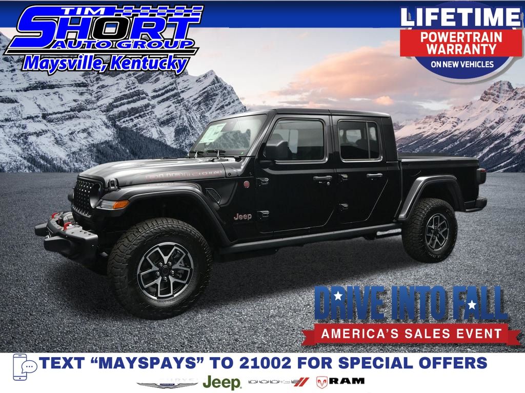 2026 Jeep Gladiator Negro (Black Clearcoat) Camioneta Todo terreno 8 velocidades Automática
