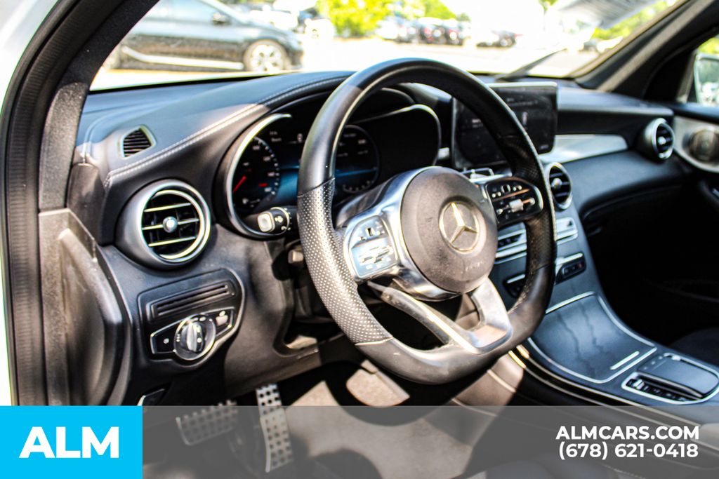 Used 2021 White Mercedes-Benz GLC 300 Coupe image 22