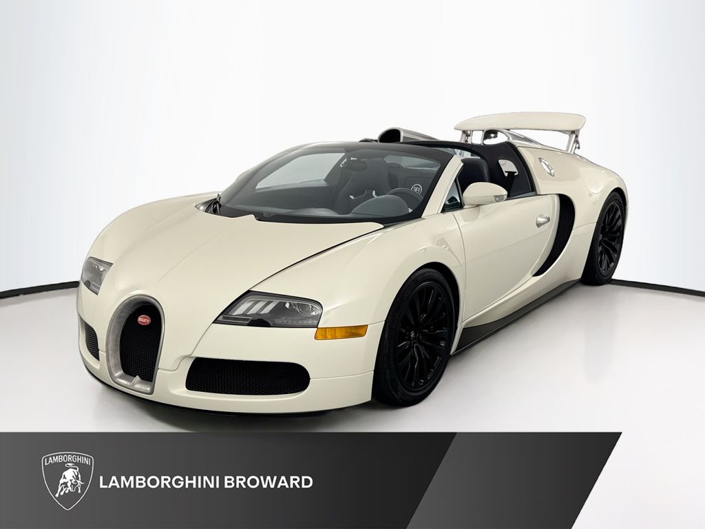 White 2011 Bugatti Veyron Super Sport Coupe 7-Speed Automatic