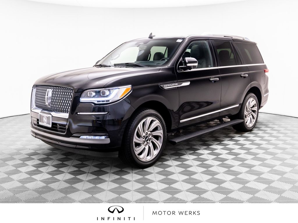 Black Metallic 2024 Lincoln Navigator SUV / Crossover Four-Wheel Drive Automatic