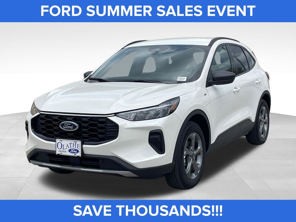 Star White Metallic Tri-Coat 2026 Ford Escape SUV / Crossover All-Wheel Drive 8-Speed Automatic
