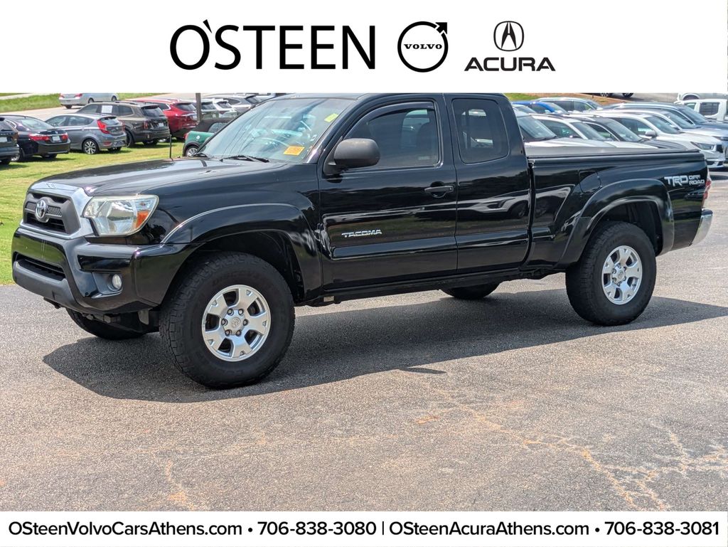 Black 2015 Toyota Tacoma Pickup Truck 4X2 5-Speed Automatic